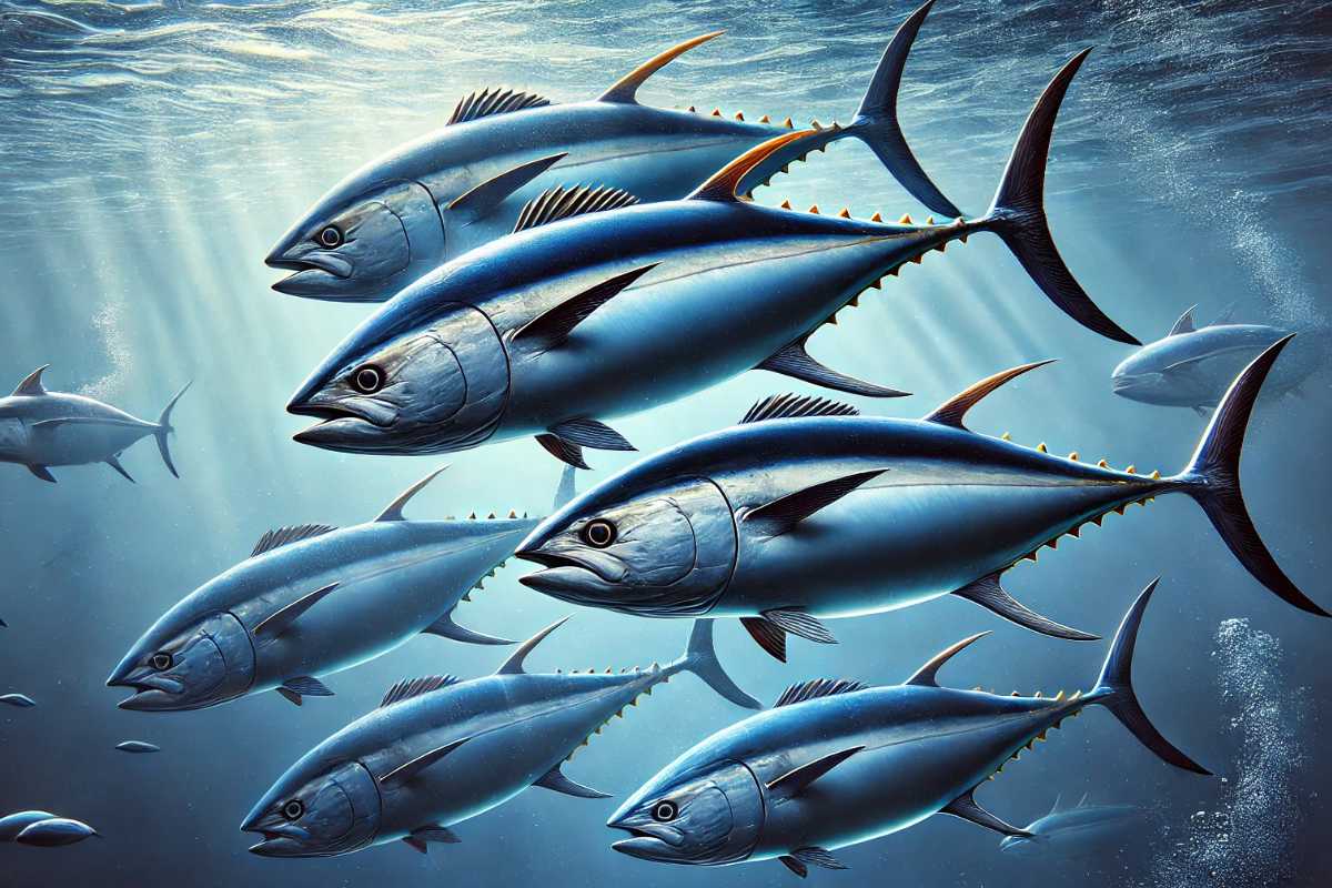 Bigeye Thunfisch fischen