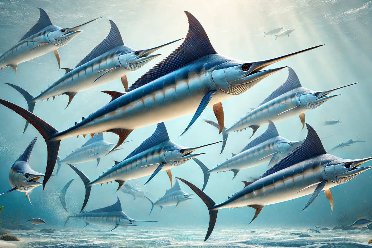 Blauer Marlin fischen