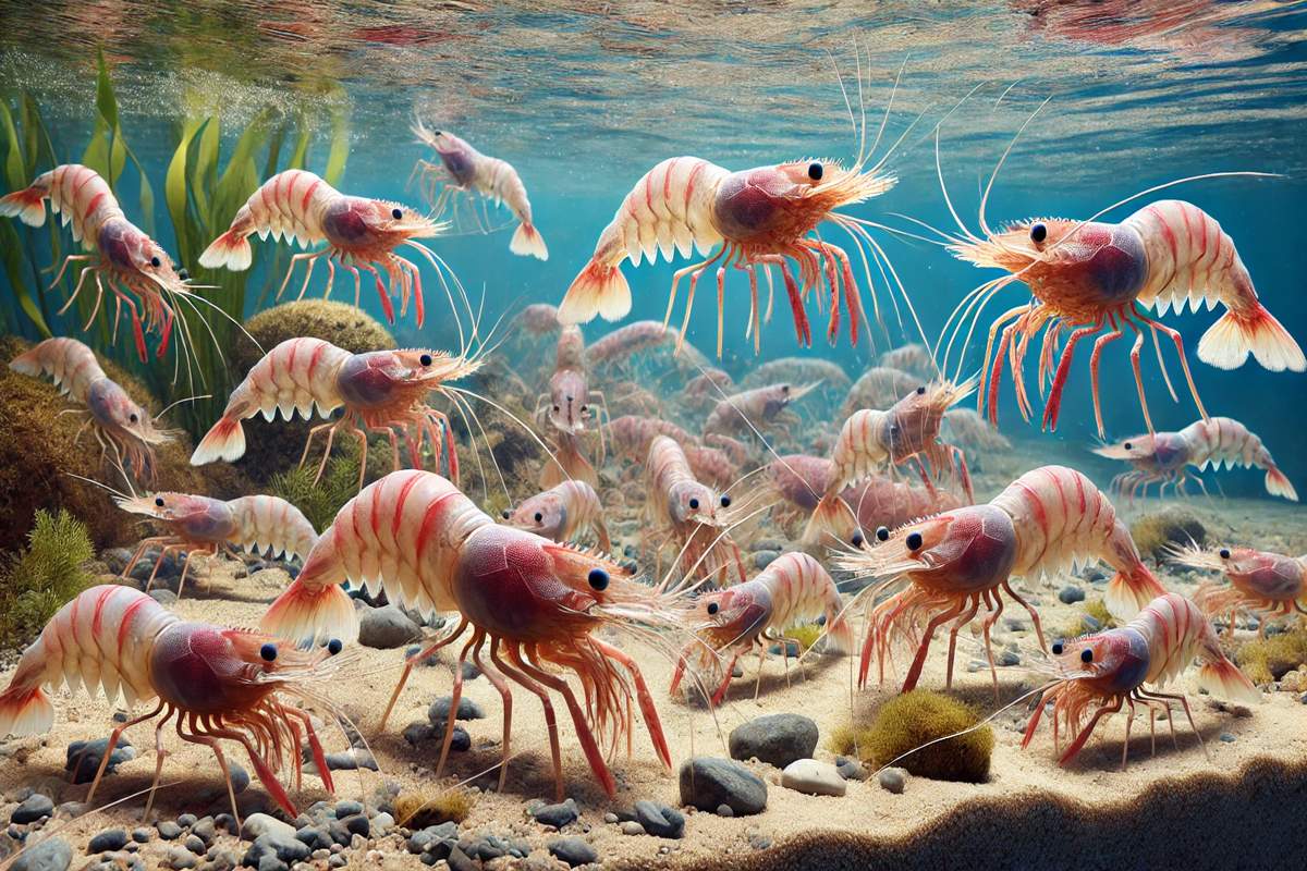 Garnelen fischen Angelreise