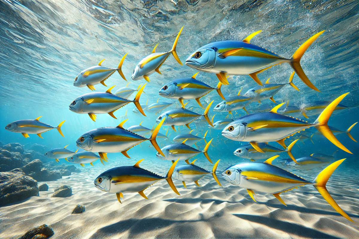 Gelbschwanzmakrele fischen Angelreise