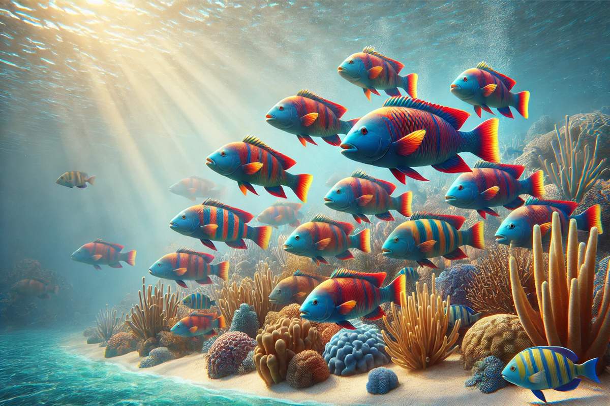Lippfisch fischen Angelurlaub