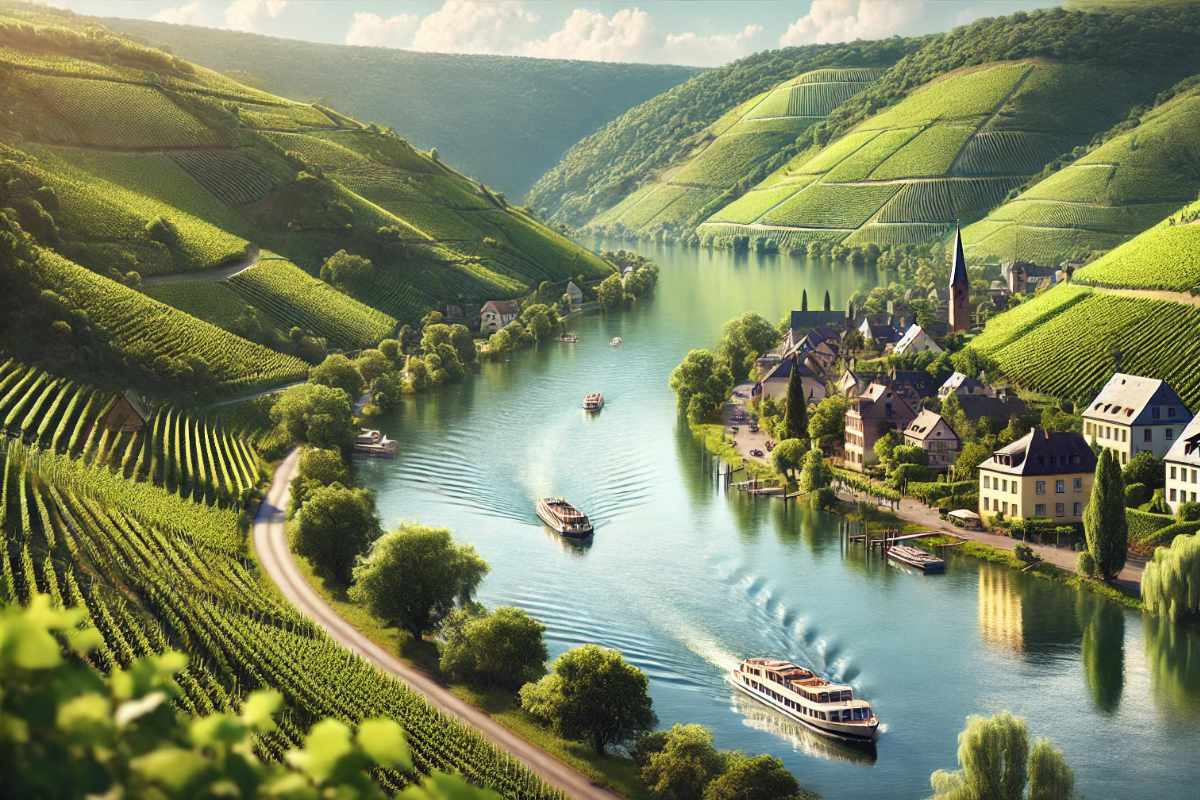 Mosel fischen Angelurlaub