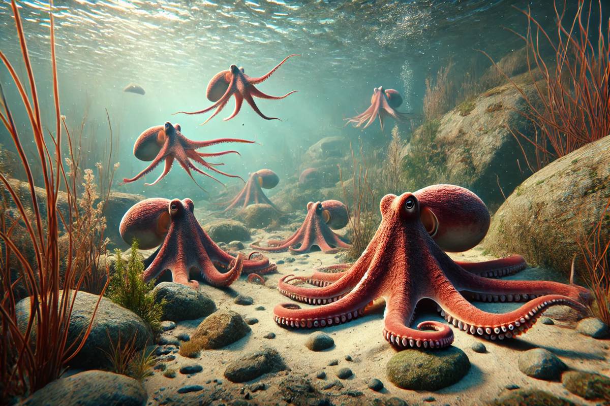 Oktopus fischen Angelreise