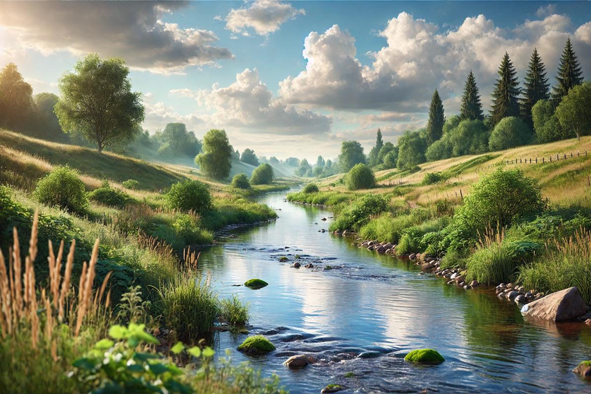 Wiese angeln Angelreise