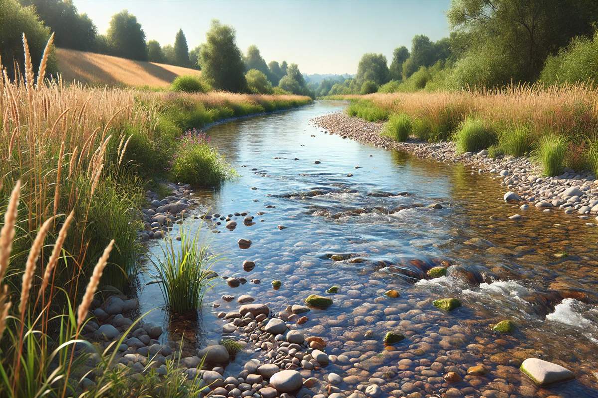 Wiese Deutschland Angelurlaub